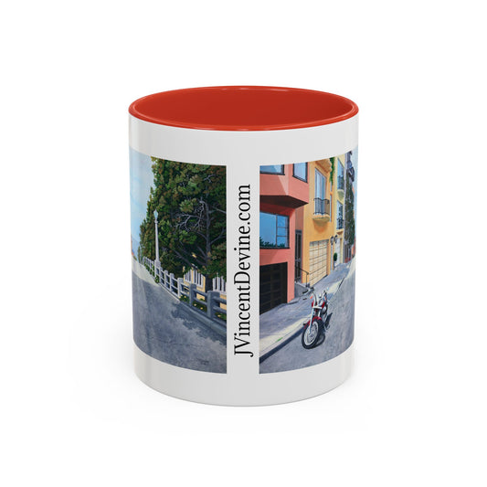 A Pause on the Filbert Steps (11oz and 15oz)