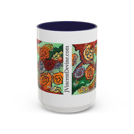 Floral Doodle Coffee Mug (11oz and 15oz)