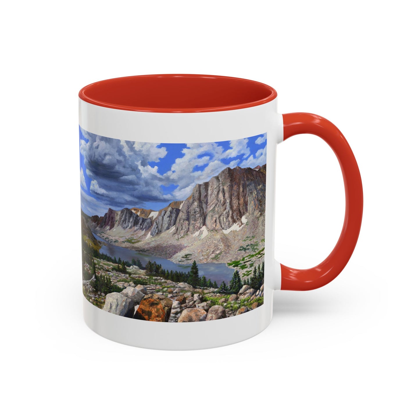 Happy Moment Looking at Lookout Lake (11oz and 15oz)