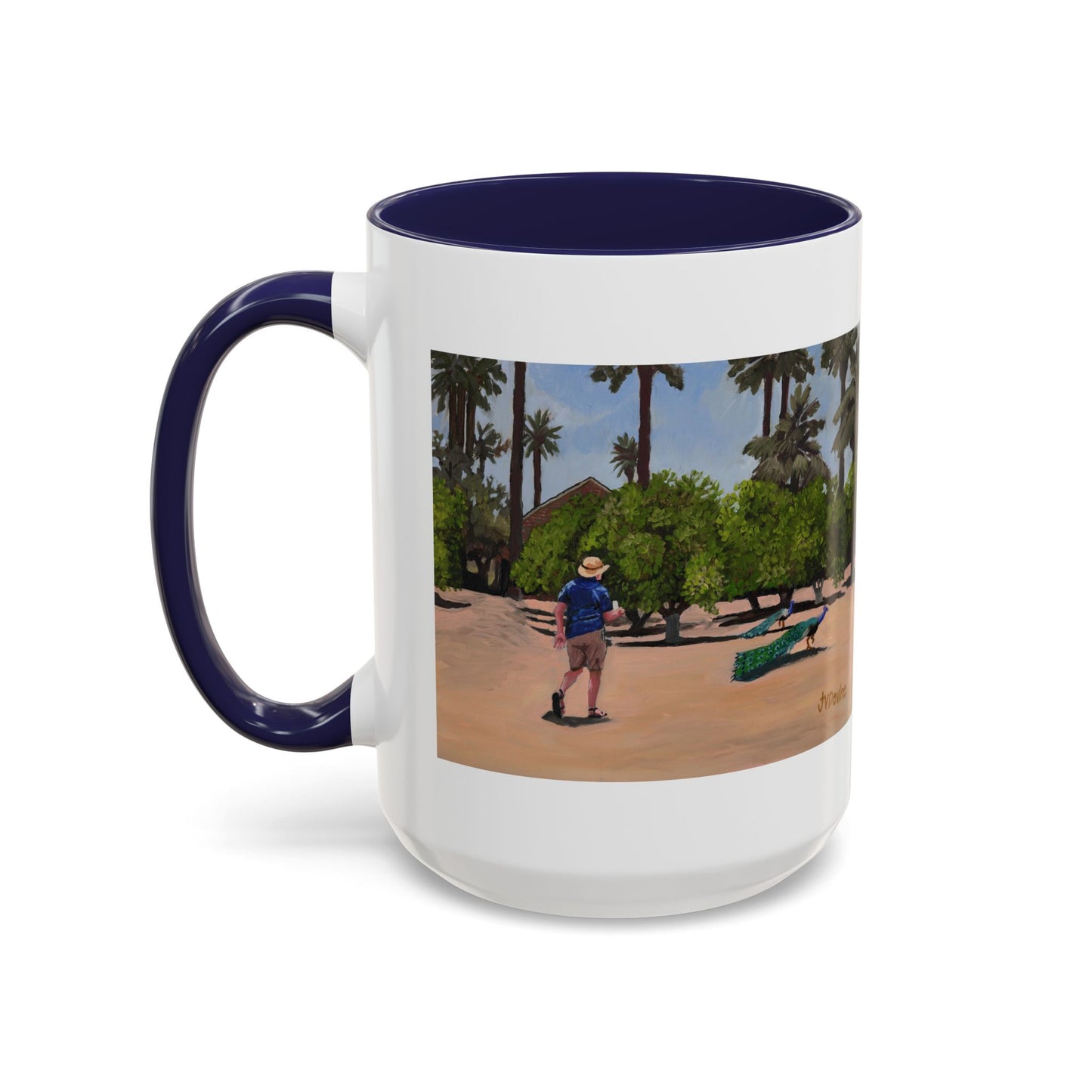 Sahuaro Ranch Park 6 of 6 - I Know I Know I am trying to watch the Peacocks (11oz & 15oz)