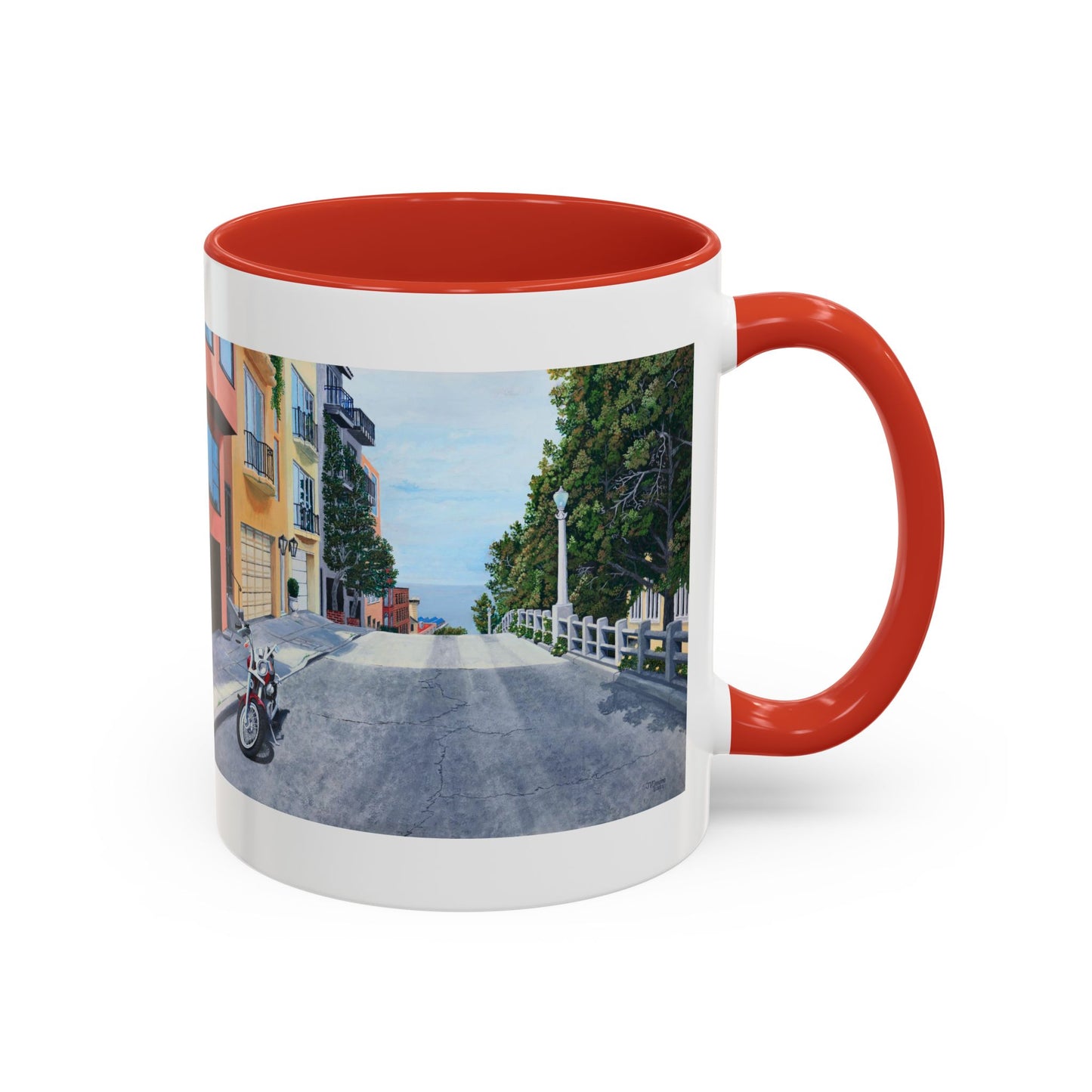 A Pause on the Filbert Steps (11oz and 15oz)