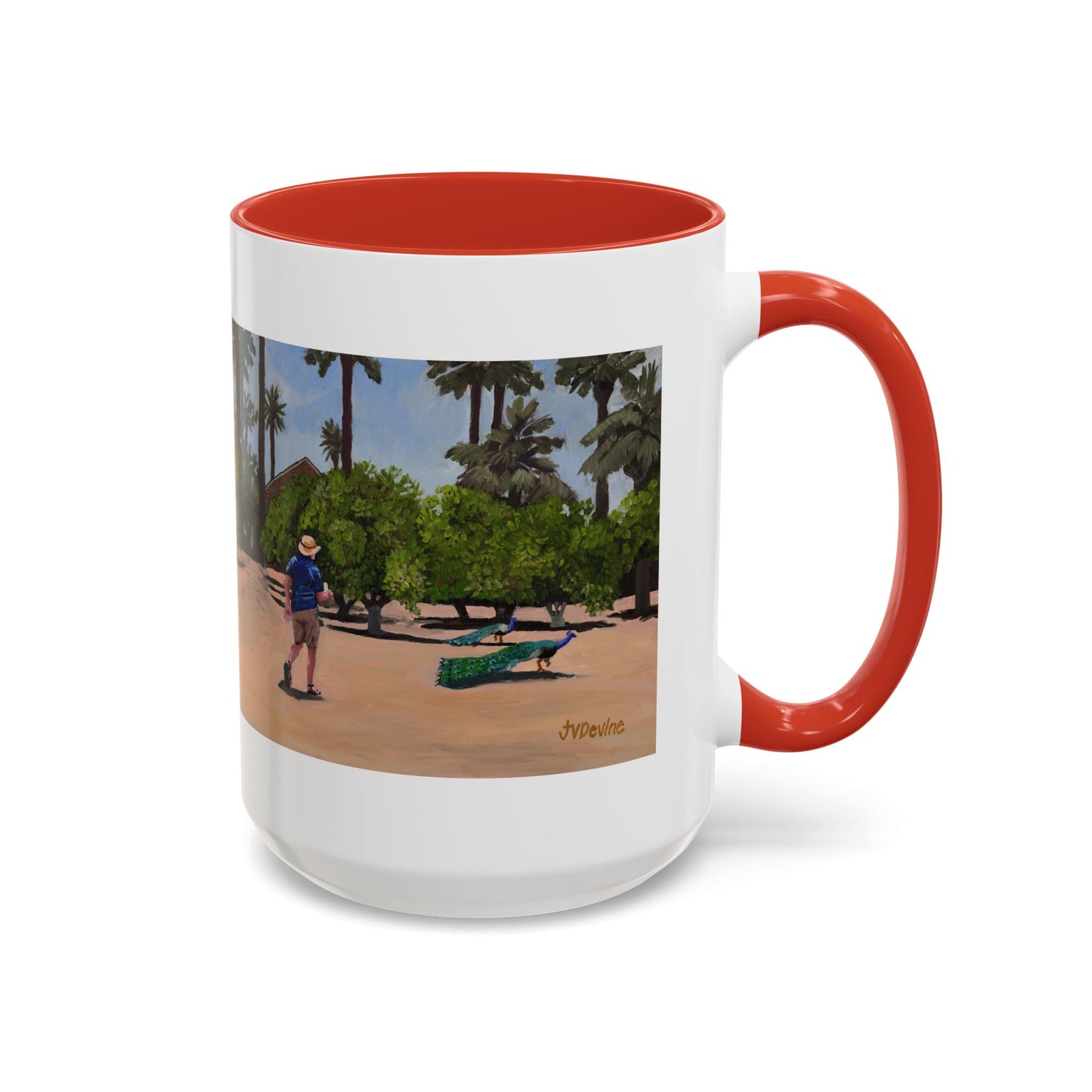 Sahuaro Ranch Park 6 of 6 - I Know I Know I am trying to watch the Peacocks (11oz & 15oz)