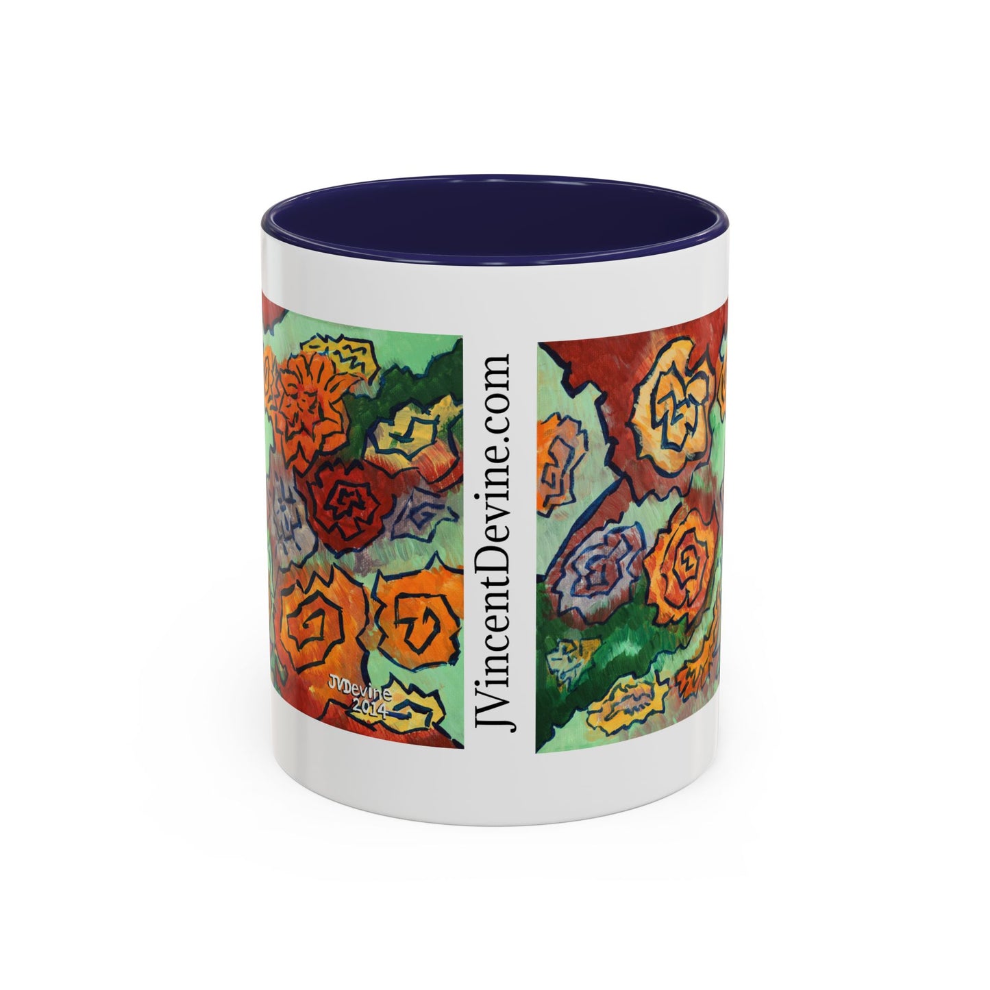 Floral Doodle Coffee Mug - 11oz & 15oz