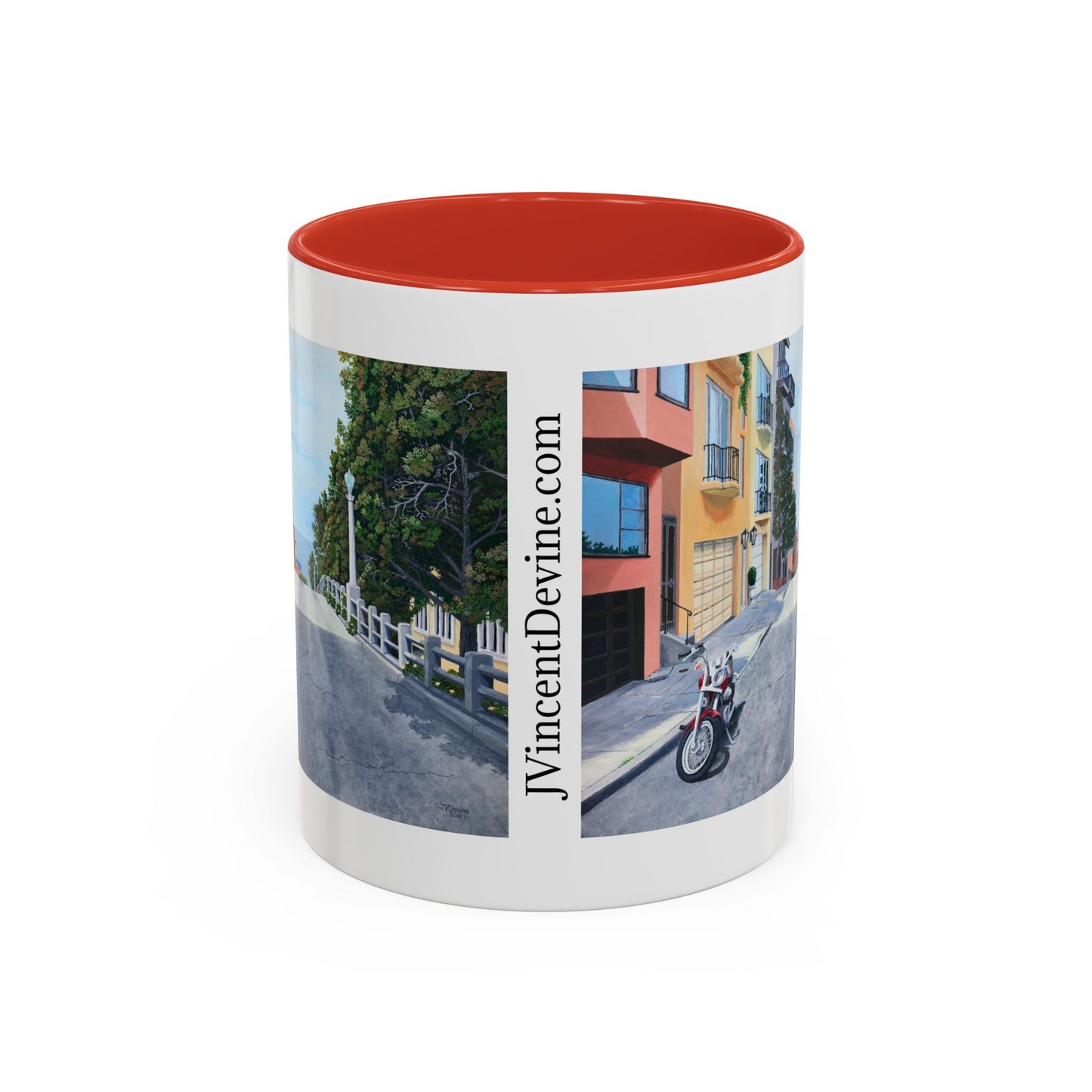 A Pause on the Filbert Steps (11oz and 15oz)