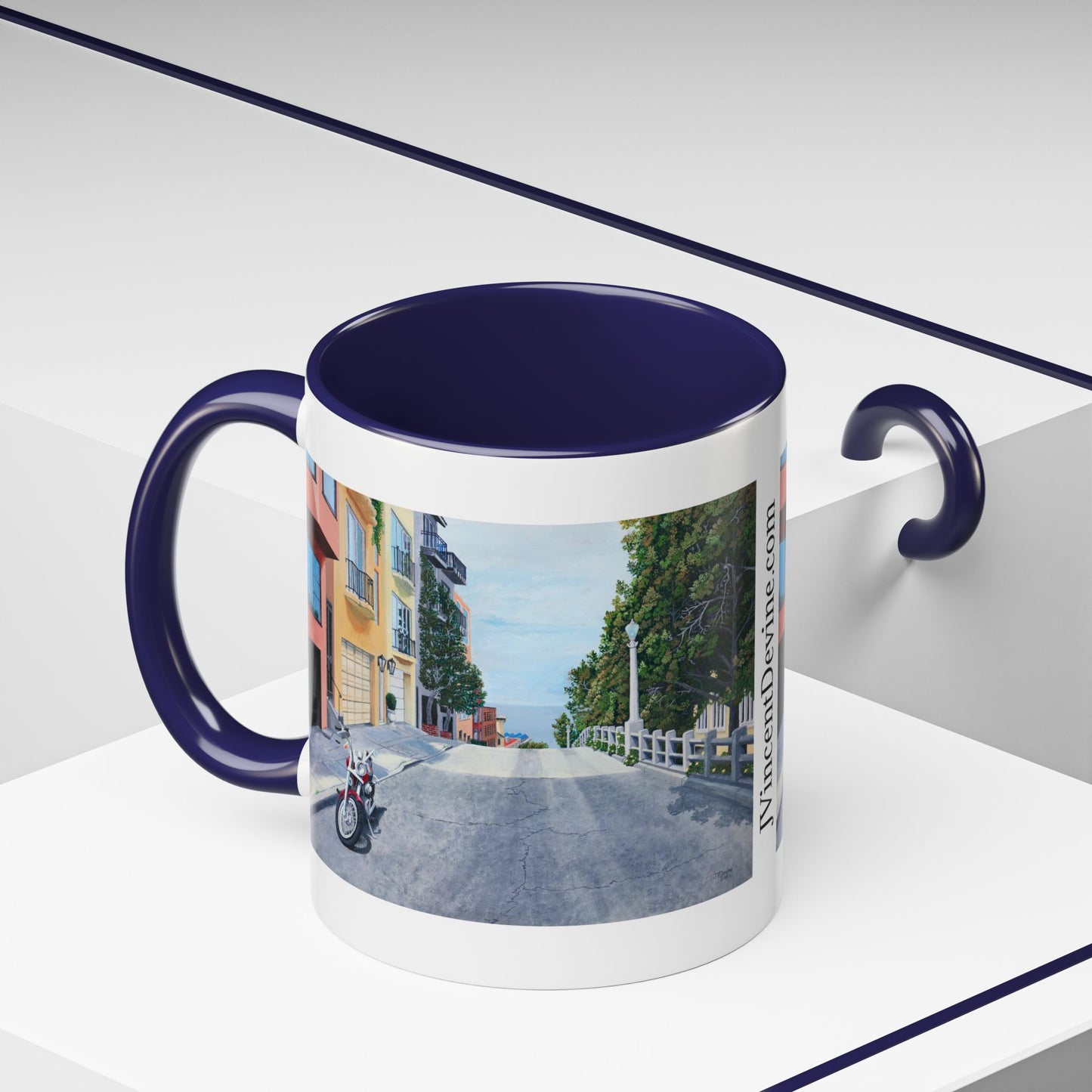 A Pause on the Filbert Steps (11oz and 15oz)