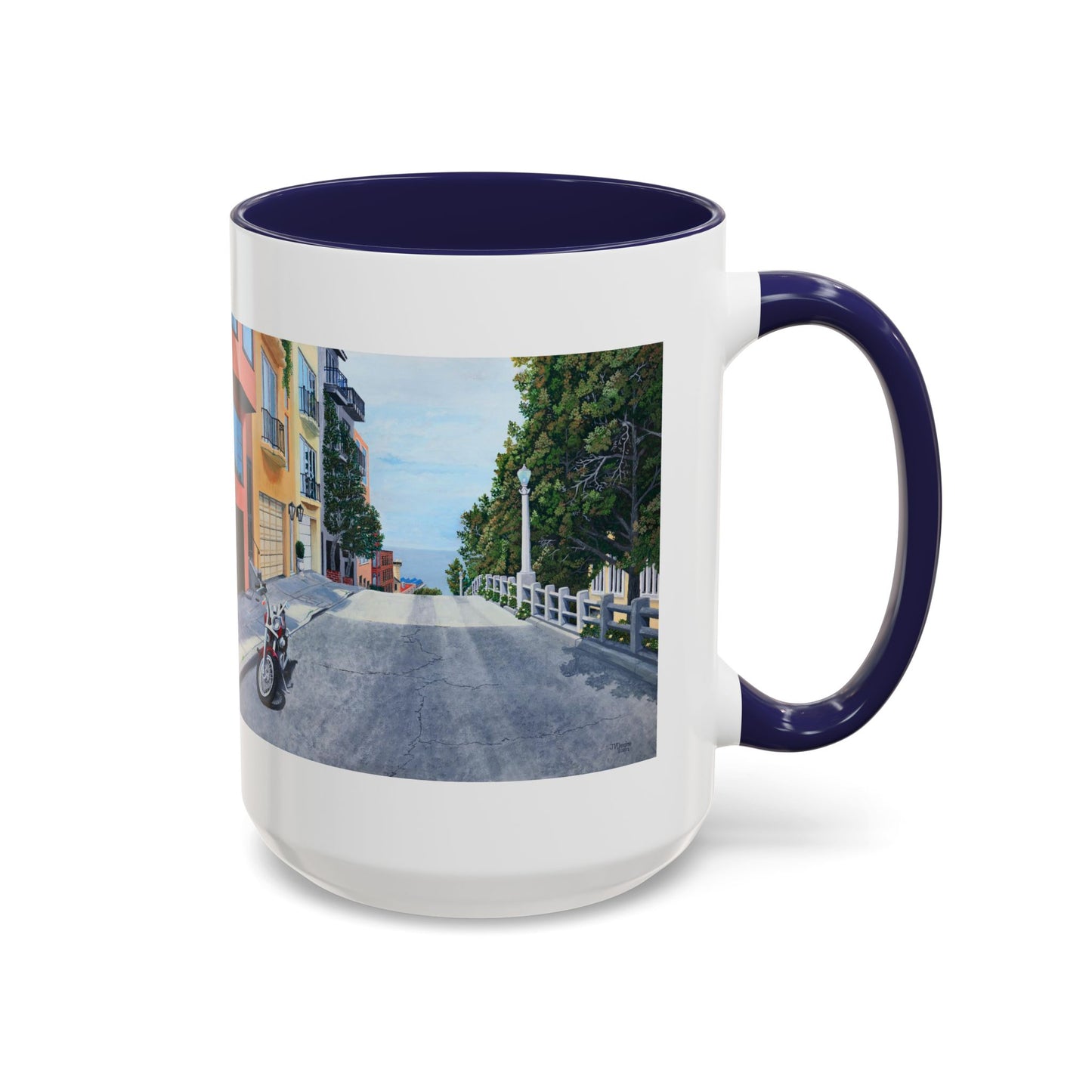 A Pause on the Filbert Steps (11oz and 15oz)