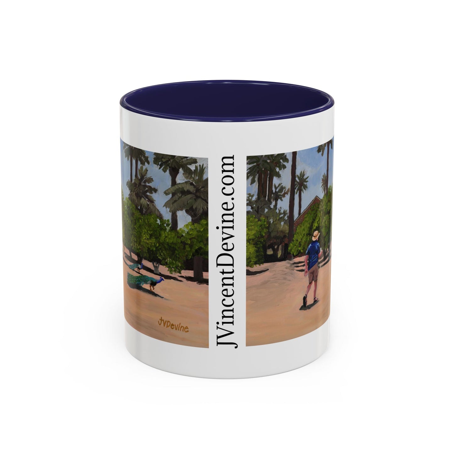 Sahuaro Ranch Park 6 of 6 - I Know I Know I am trying to watch the Peacocks (11oz & 15oz)