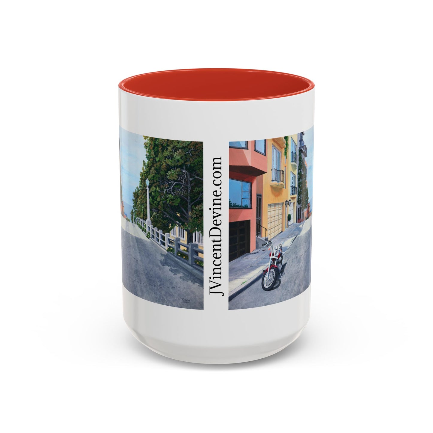 A Pause on the Filbert Steps (11oz and 15oz)