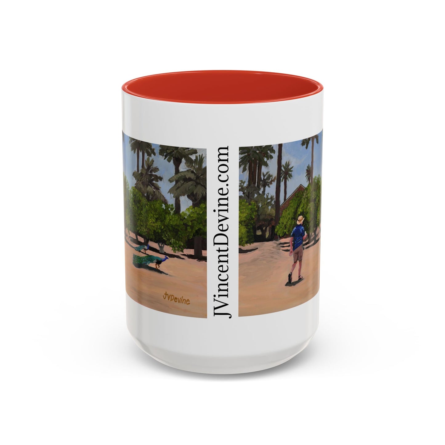 Sahuaro Ranch Park 6 of 6 - I Know I Know I am trying to watch the Peacocks (11oz & 15oz)