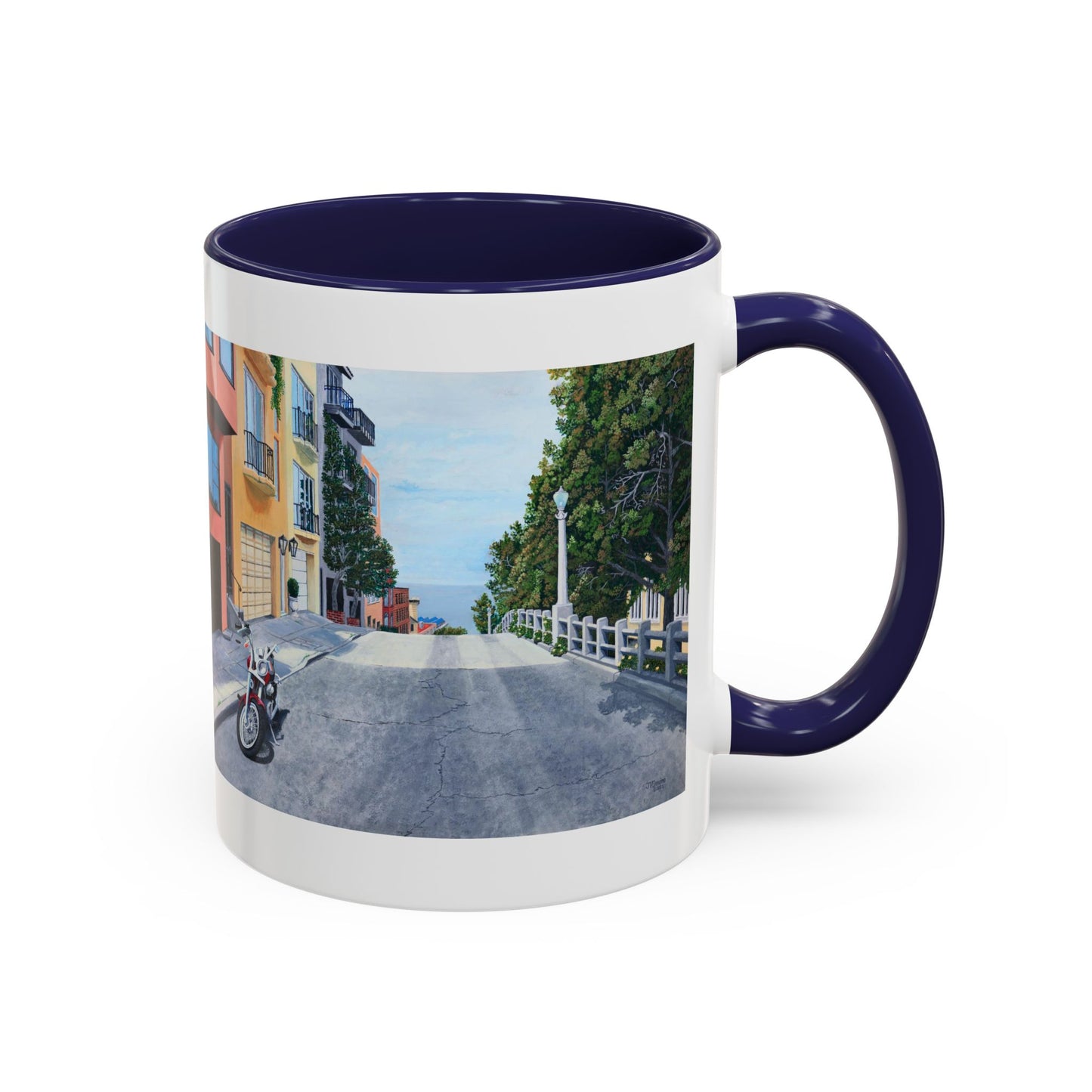 A Pause on the Filbert Steps (11oz and 15oz)