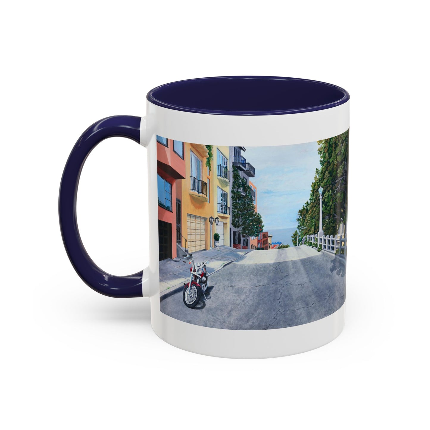 A Pause on the Filbert Steps (11oz and 15oz)