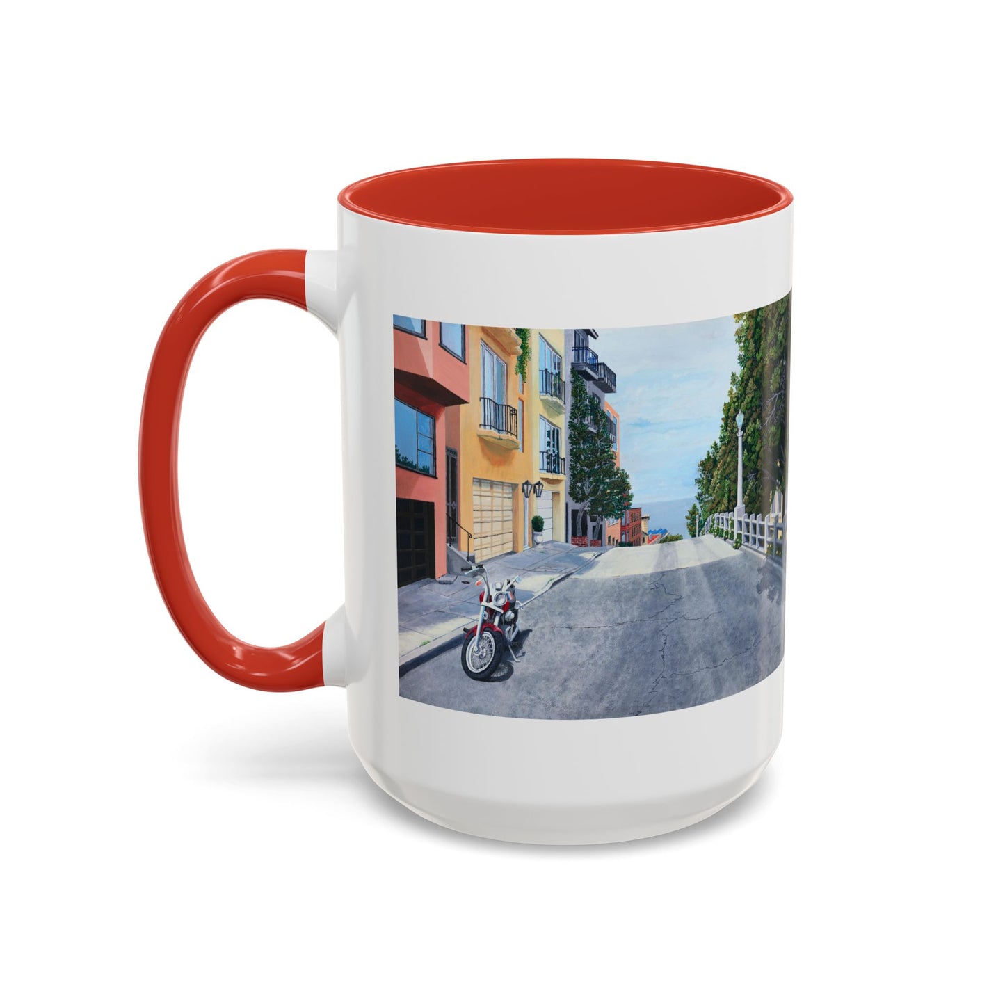 A Pause on the Filbert Steps (11oz and 15oz)