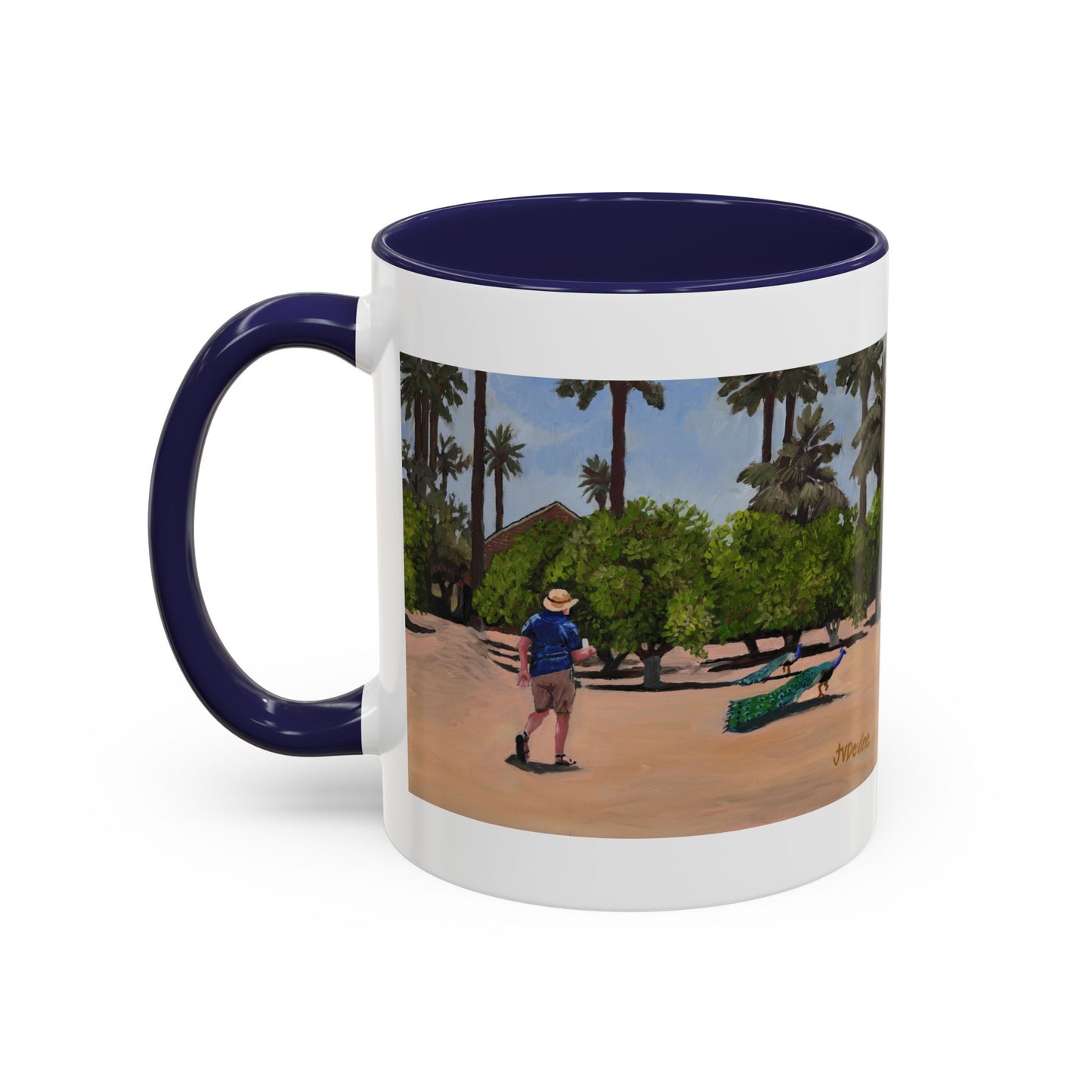 Sahuaro Ranch Park 6 of 6 - I Know I Know I am trying to watch the Peacocks (11oz & 15oz)