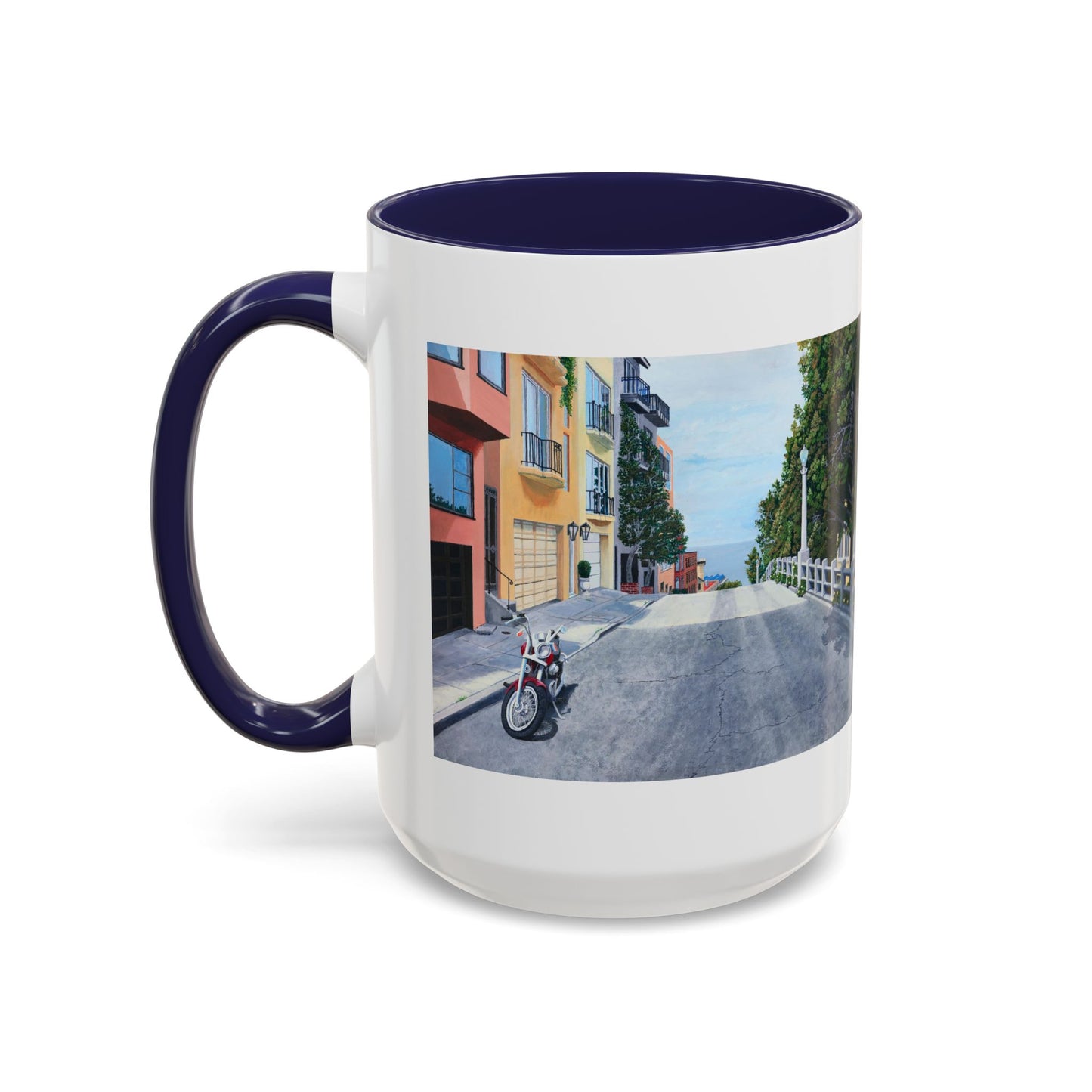 A Pause on the Filbert Steps (11oz and 15oz)