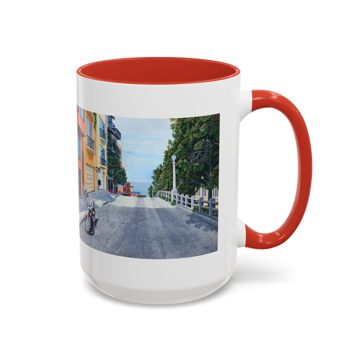 A Pause on the Filbert Steps (11oz and 15oz)