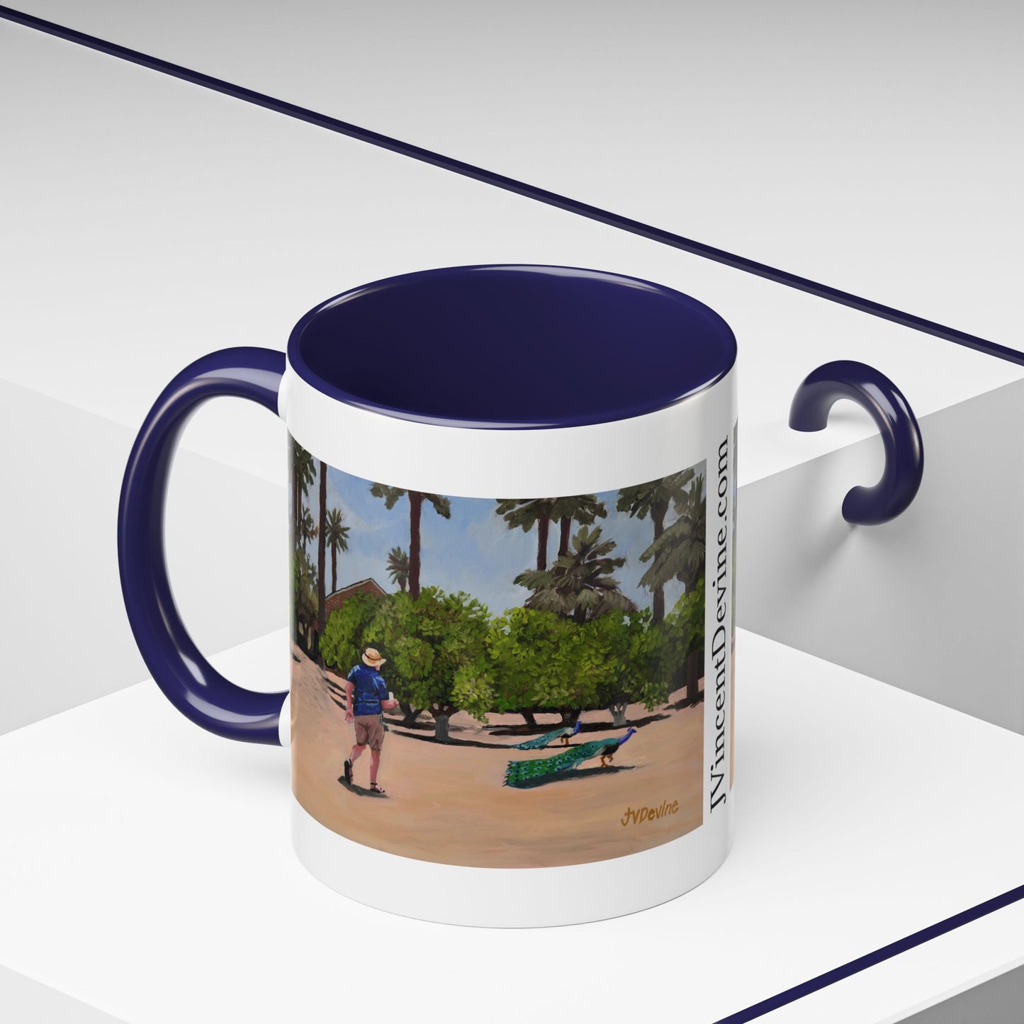 Sahuaro Ranch Park 6 of 6 - I Know I Know I am trying to watch the Peacocks (11oz & 15oz)