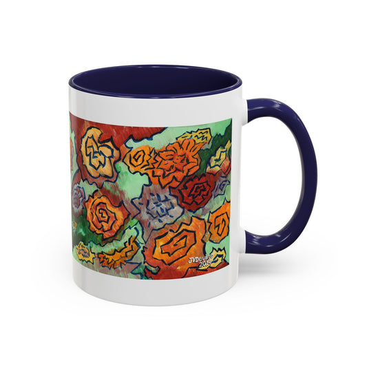 Floral Doodle Coffee Mug - 11oz & 15oz