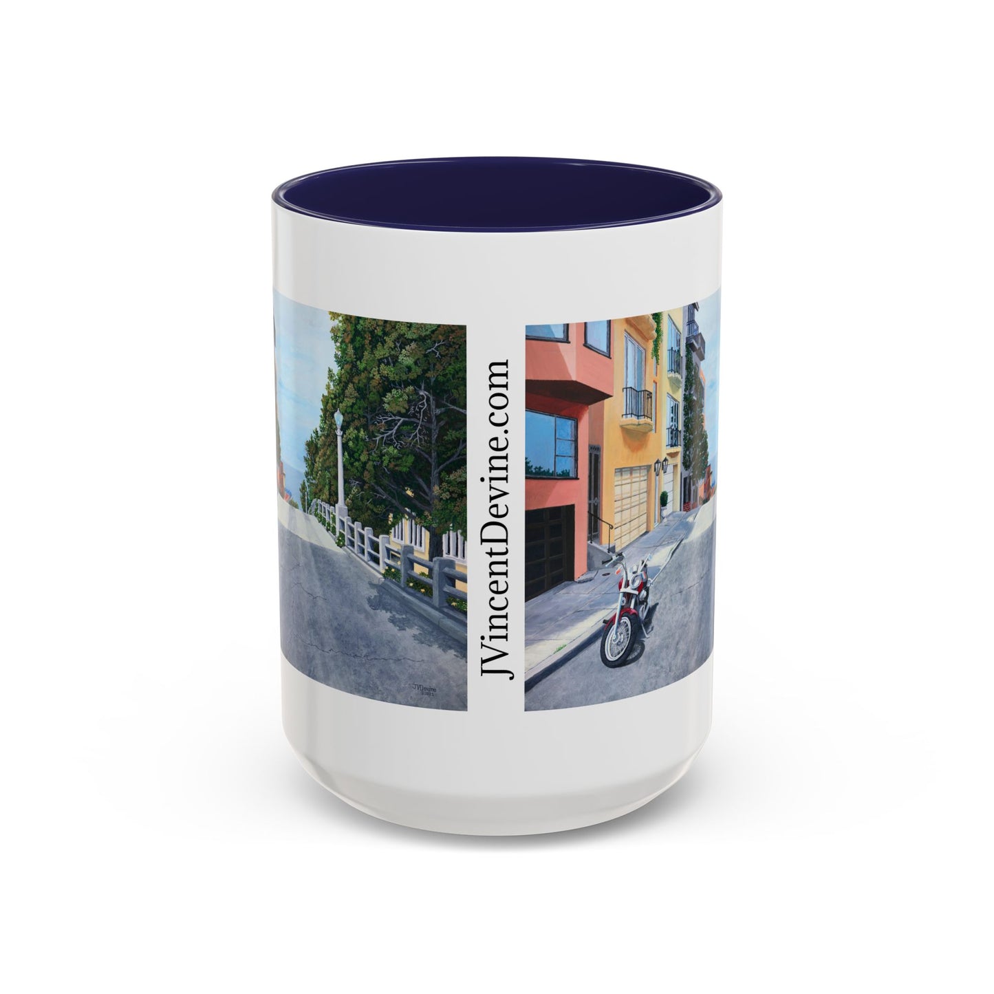 A Pause on the Filbert Steps (11oz and 15oz)