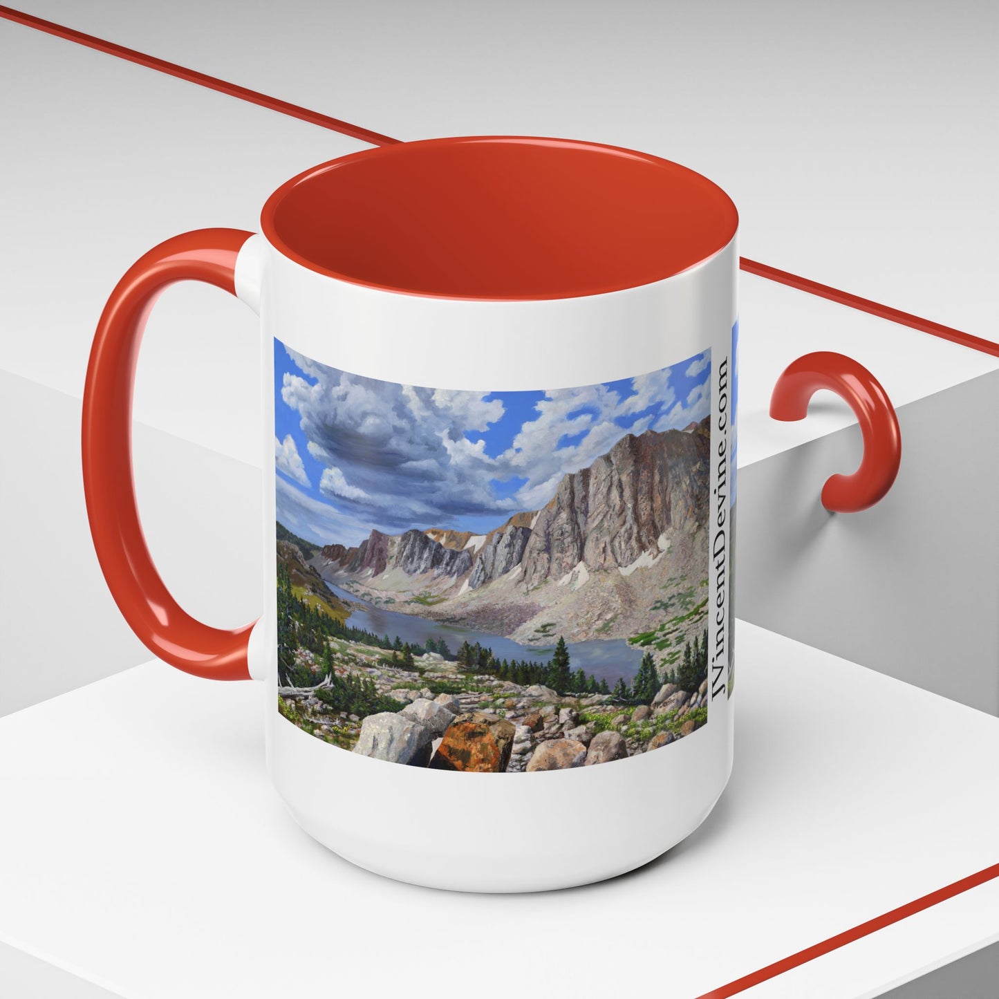 Happy Moment Looking at Lookout Lake (11oz and 15oz)