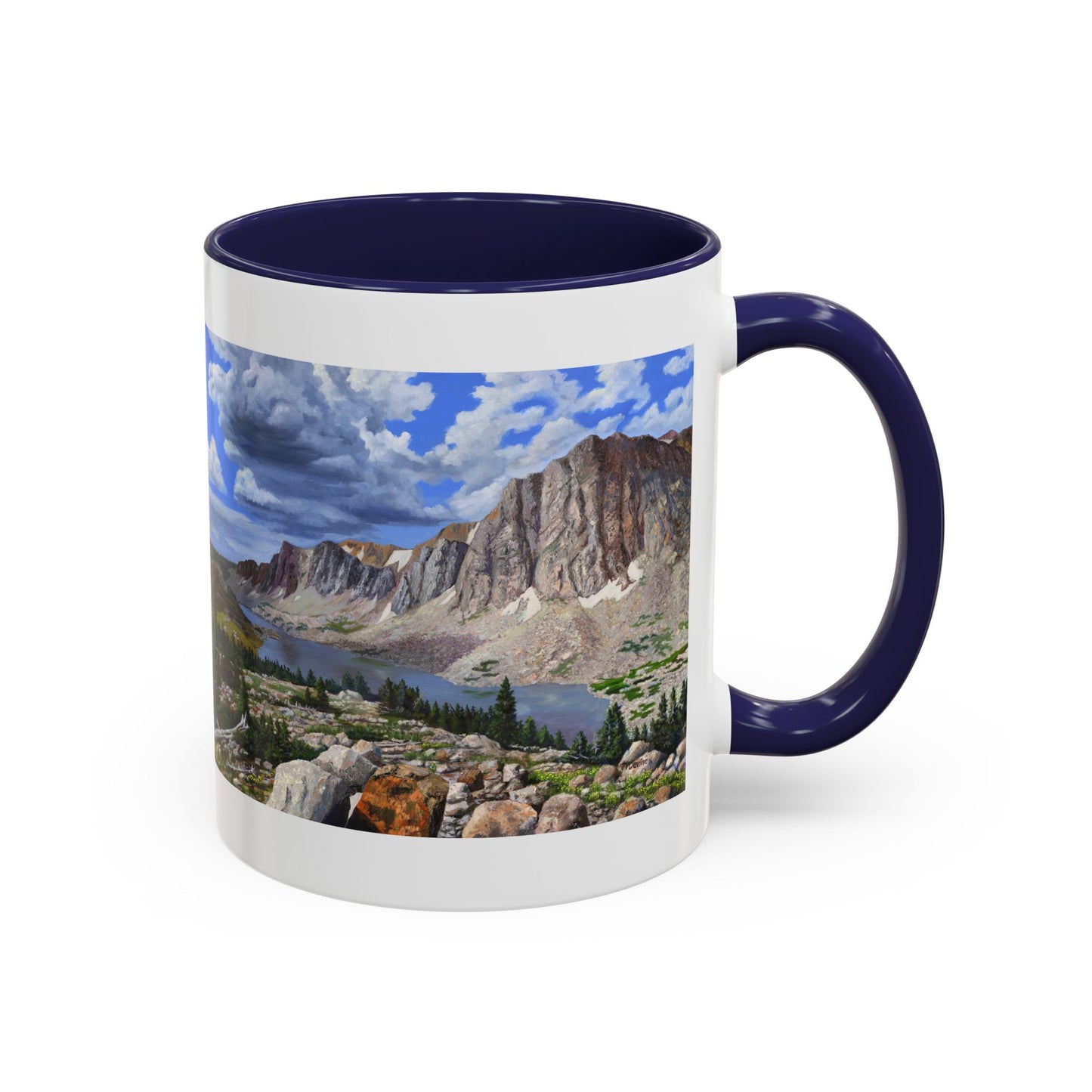 Happy Moment Looking at Lookout Lake (11oz and 15oz)