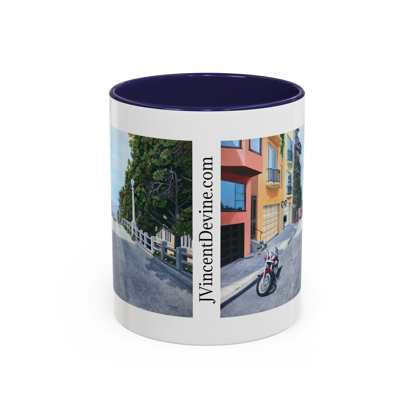 A Pause on the Filbert Steps (11oz and 15oz)