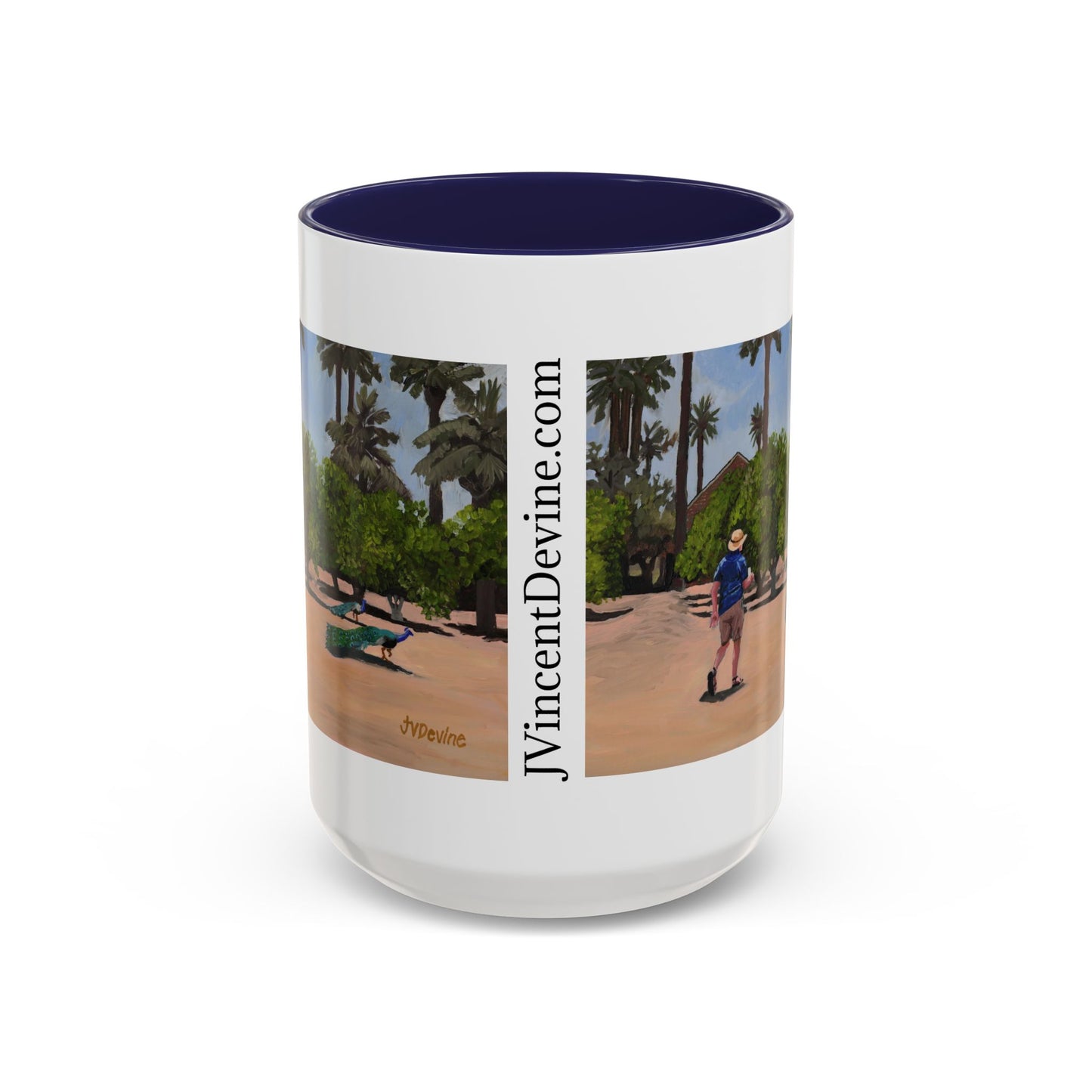 Sahuaro Ranch Park 6 of 6 - I Know I Know I am trying to watch the Peacocks (11oz & 15oz)