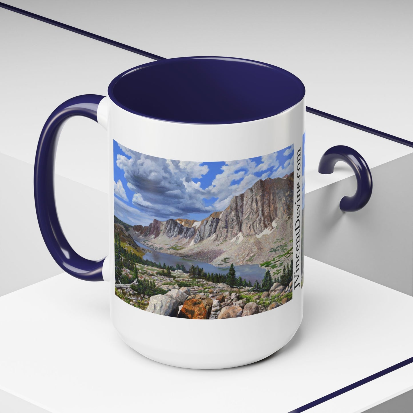 Happy Moment Looking at Lookout Lake (11oz and 15oz)