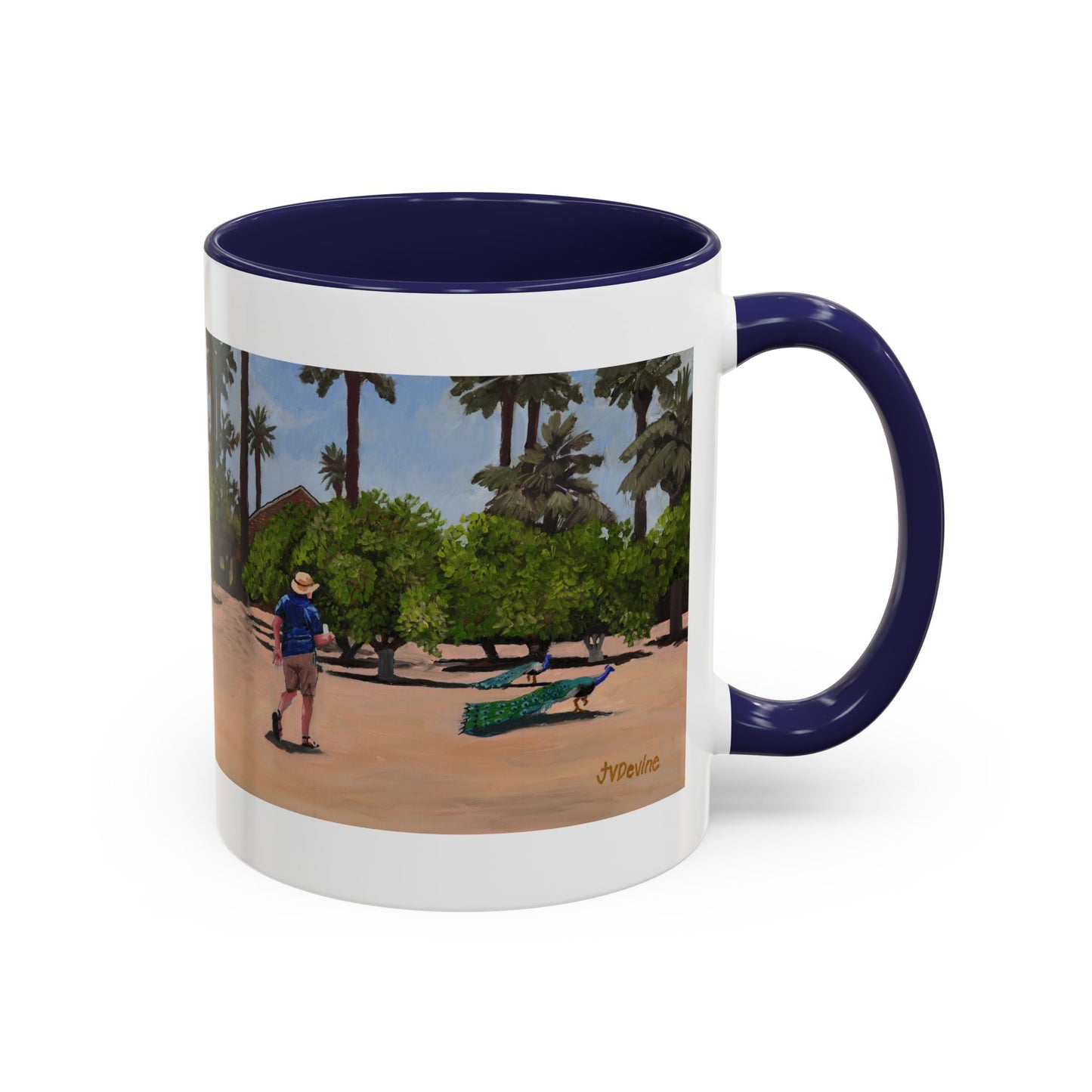 Sahuaro Ranch Park 6 of 6 - I Know I Know I am trying to watch the Peacocks (11oz & 15oz)