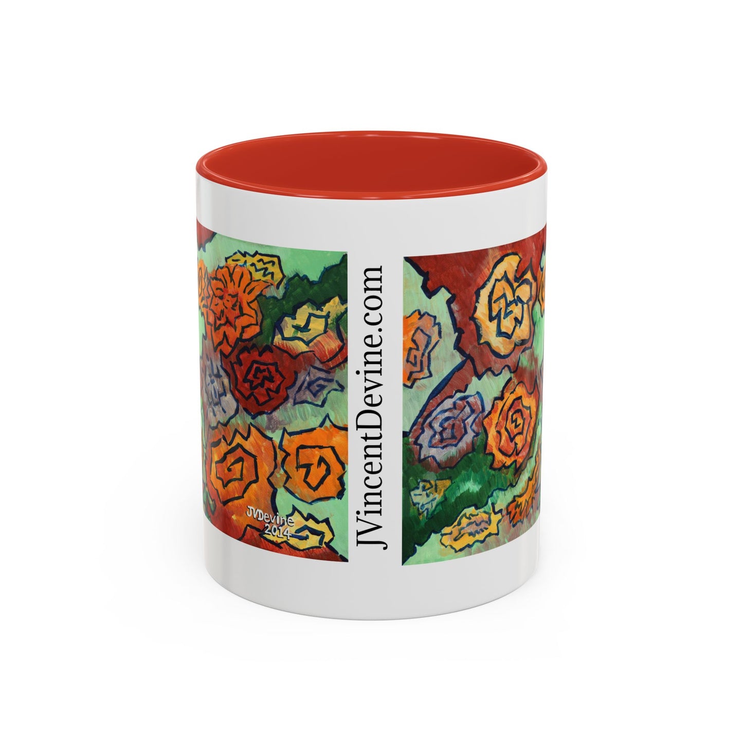 Floral Doodle Coffee Mug - 11oz & 15oz