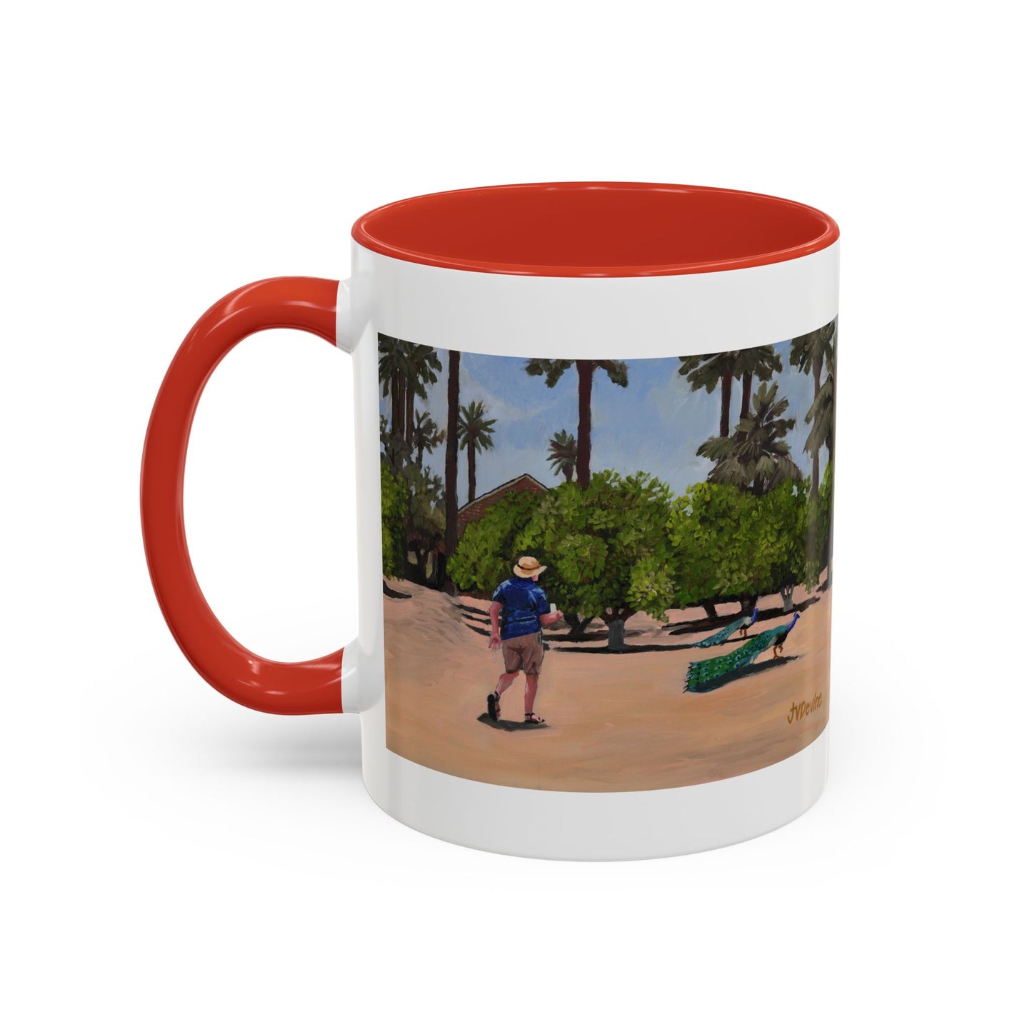 Sahuaro Ranch Park 6 of 6 - I Know I Know I am trying to watch the Peacocks (11oz & 15oz)