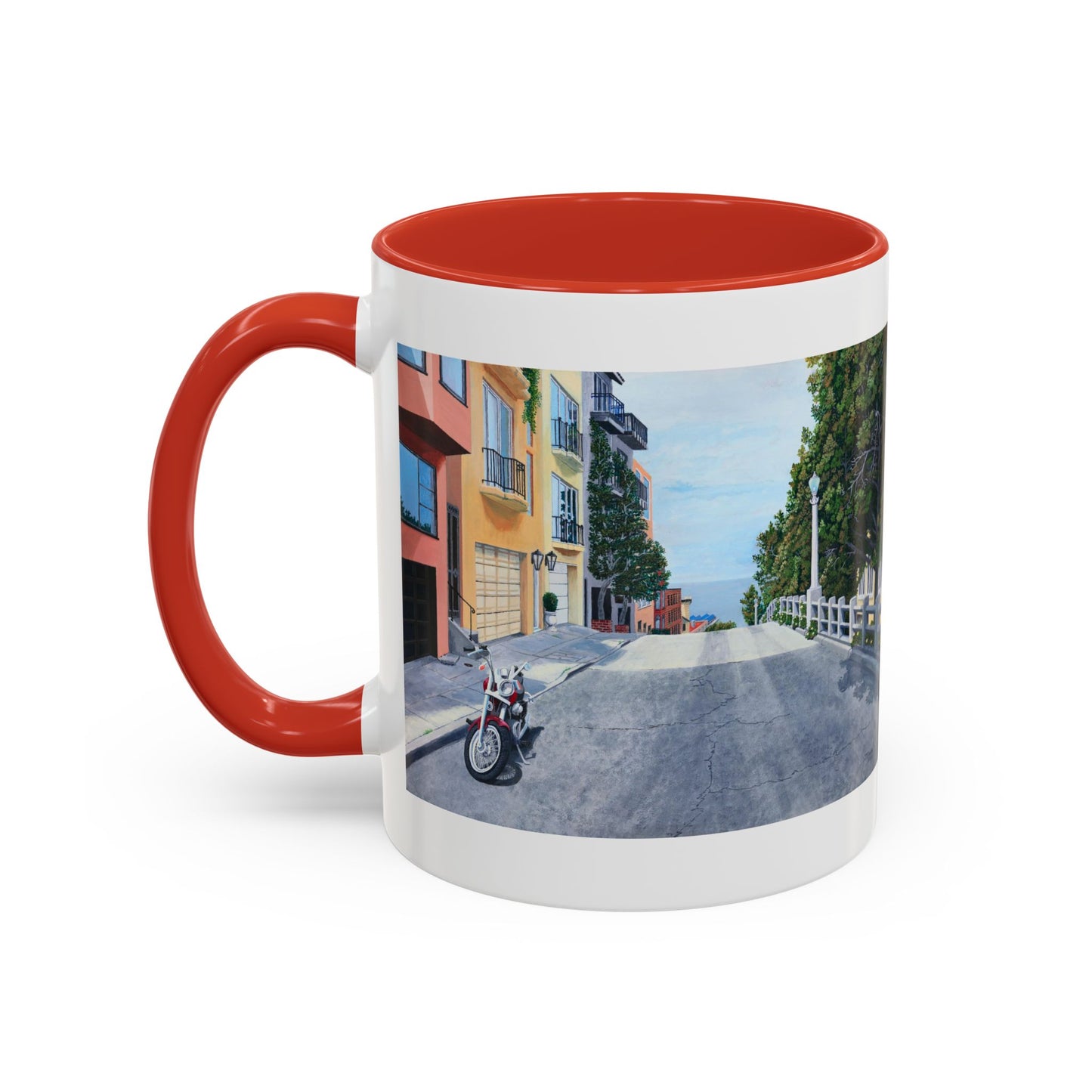 A Pause on the Filbert Steps (11oz and 15oz)