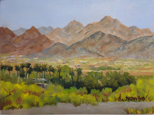 "North Park Colour" -9x12 Oil on Gesso Board - ORIGINAL